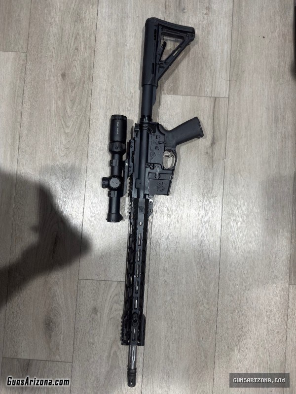 Long Range AR-15 18” mid length .223/5.56