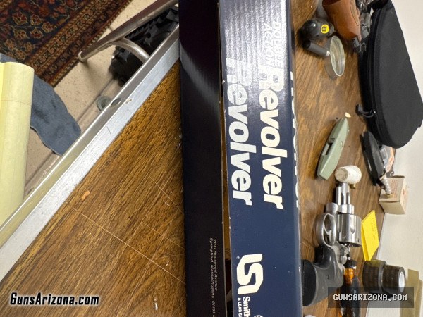 Smith & Wesson 22–32 stainless kit gun model 63 special edition factory engraved