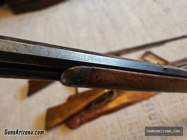~PRICE DROP~ LOT OF 3 WINCHESTERS, 1890 .22, 1892 .25-20, 1894 .32 Win Sp. W/ SCABBARD