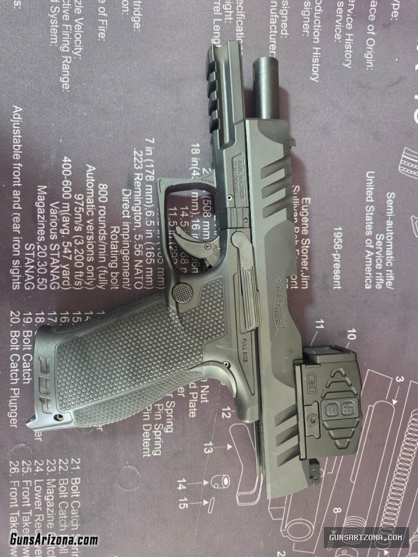 WALTHER PDP FS 9MM 4.5" 18RD OPTIC RDY
