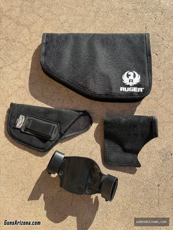 Misc GalCo & Uncle Mike’s IWB/OWB Holsters & Ruger Soft Case FSOT