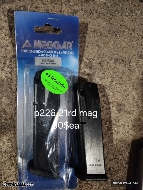 Mags, holster and scope