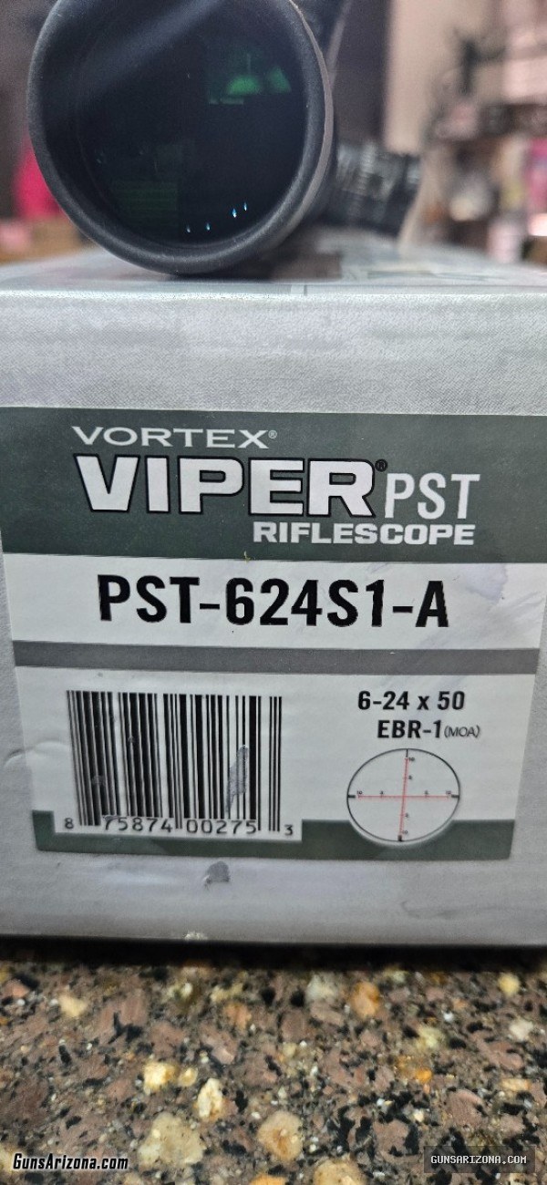 Vortex Viper PST 6-24X50 MOA 2FP