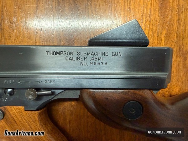 Rare Pre-1986 Transferable Auto-Ordnance West Hurley M1A1 Thompson Submachine Gun – Serial M59*A