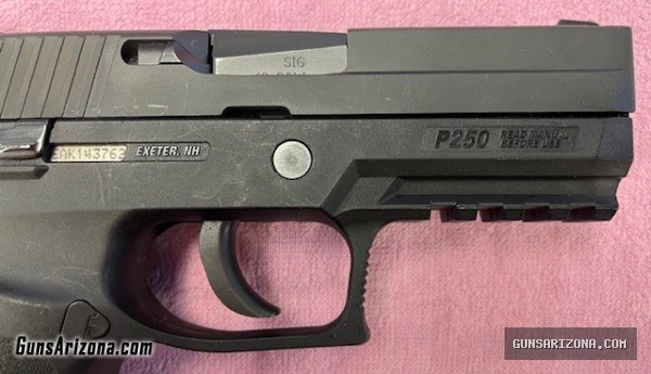 Sig Sauer P250 .40S&W Semi-Auto Pistol