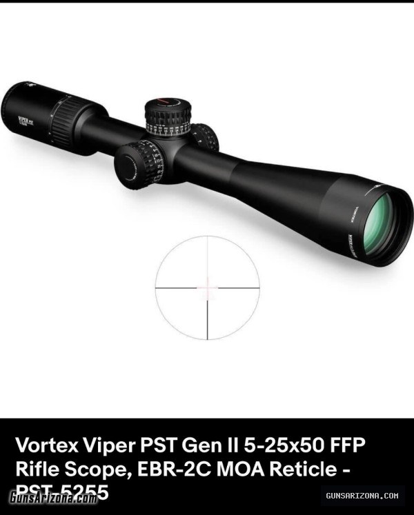 Vortex Viper PST Gen2 5-25x50 FFP