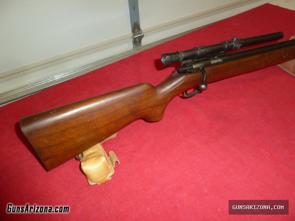 WINCHESTER MODEL 75 .22 TARGET RIFLE  1949