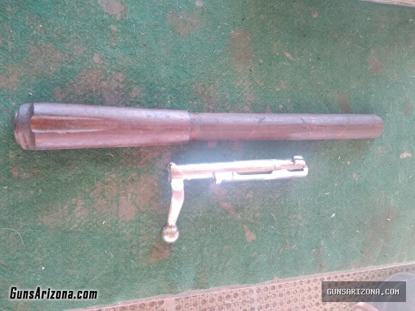 1903 Springfield upper hand guard and stripped bolt body