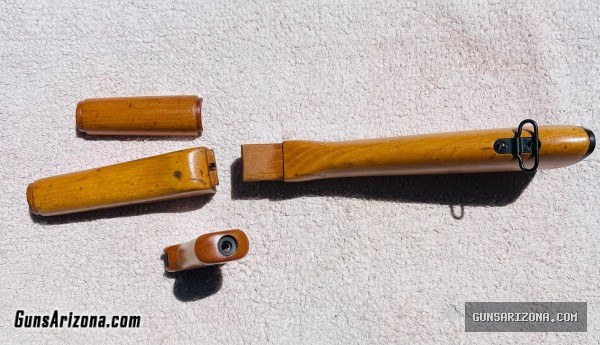 Hungarian AK-63 AKM Wood stock set for stamped receiver like Chinese 56s