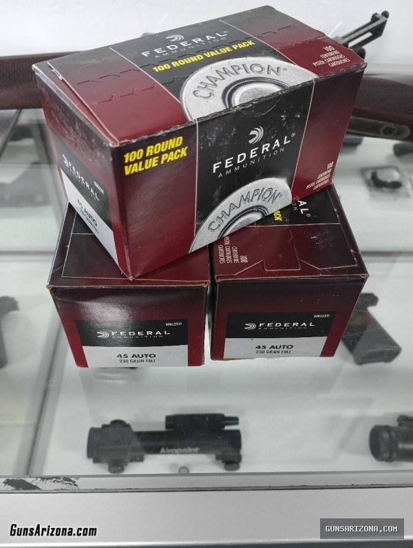 Federal Champion 45ACP