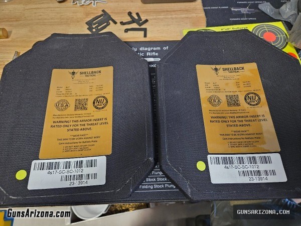 Shellback Tactical Level 4 Ceramic Plates