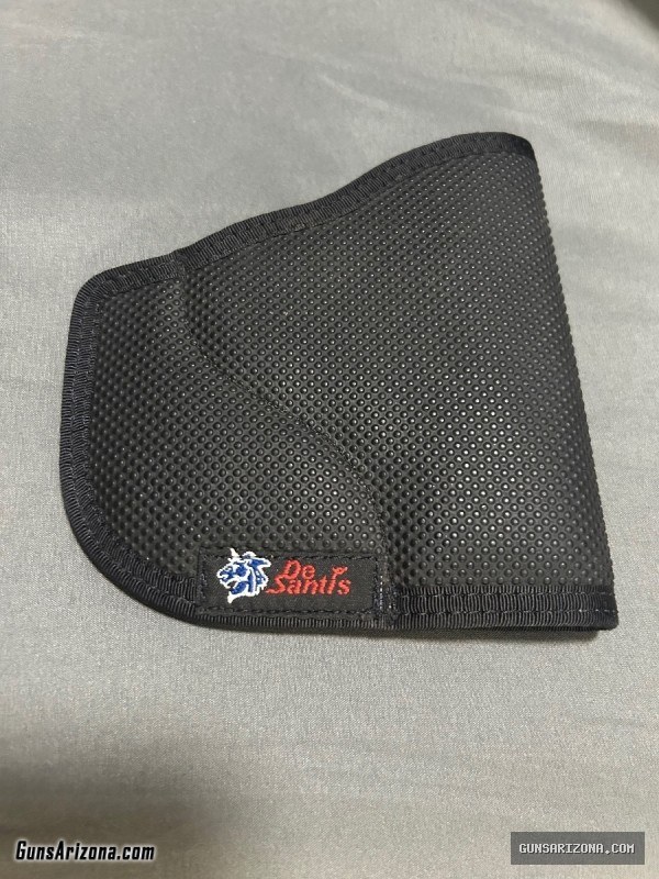 Revolver pocket holster and snap caps