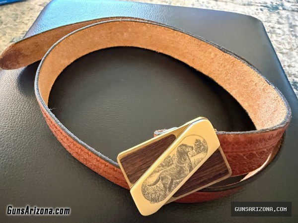 Vintage Bird Dog Touche’ by Gerber Buckle Knife