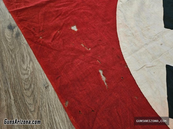 HUGE Nazi Germany WWII Flag Red & White Swaztika 114x58 WW2 Official Banner