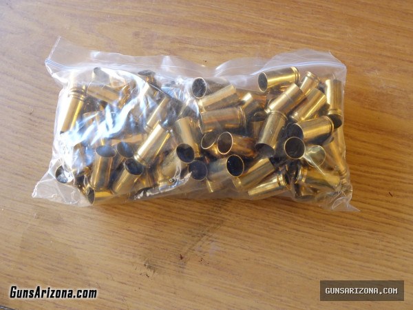 9mm and 45 ACP Cleaned and Sized Brass