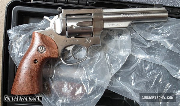 Ruger GP-100 357 mag 5 inch half lug Lipsey's edition