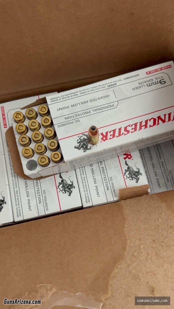 .223 and 9mm ammo