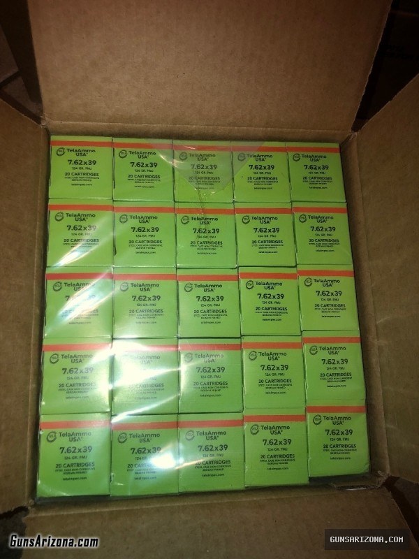 Tela 7.62x39 ammo