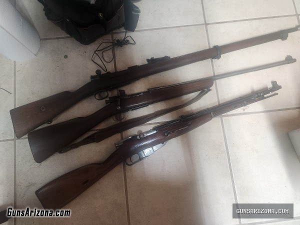 mil surplus, m44, garand,1903a3, m1917