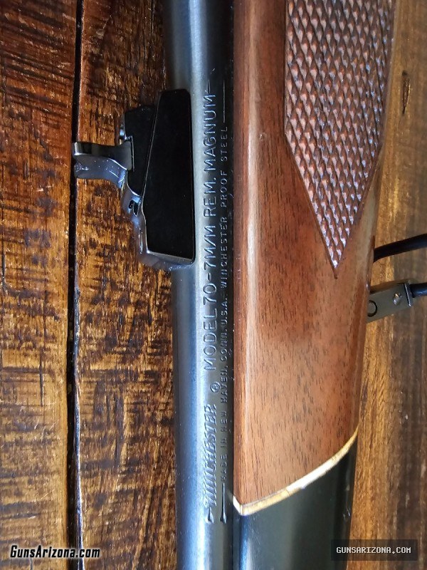 Winchester Model 70 7mm Rem Mag/w Redfield Scope