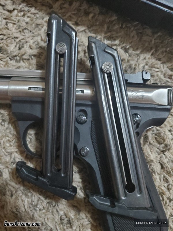 Ruger MarK 3 III 22/45 Target Model Pistol .22LR