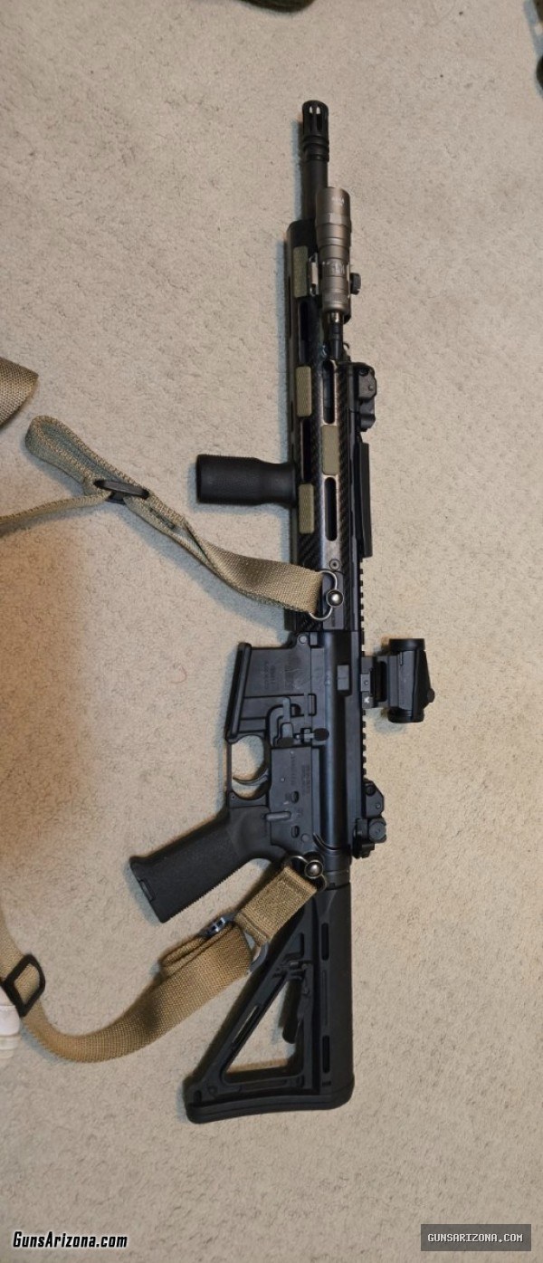 SIG Sauer 516 Piston AR-15 - Upgraded Rail, Red Dot, Light, Sling
