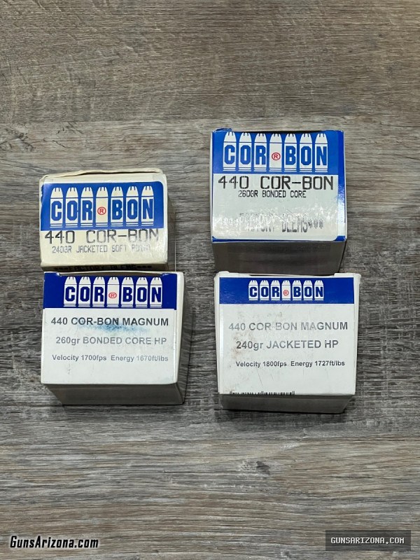 .440 Cor-Bon Magnum ammo