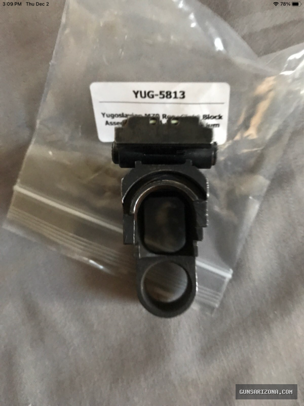 Ak47 tritium rear sight