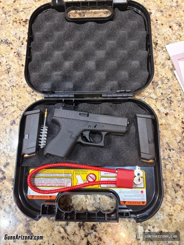 Glock model G 42  .380 caliber semi automatic pistol
