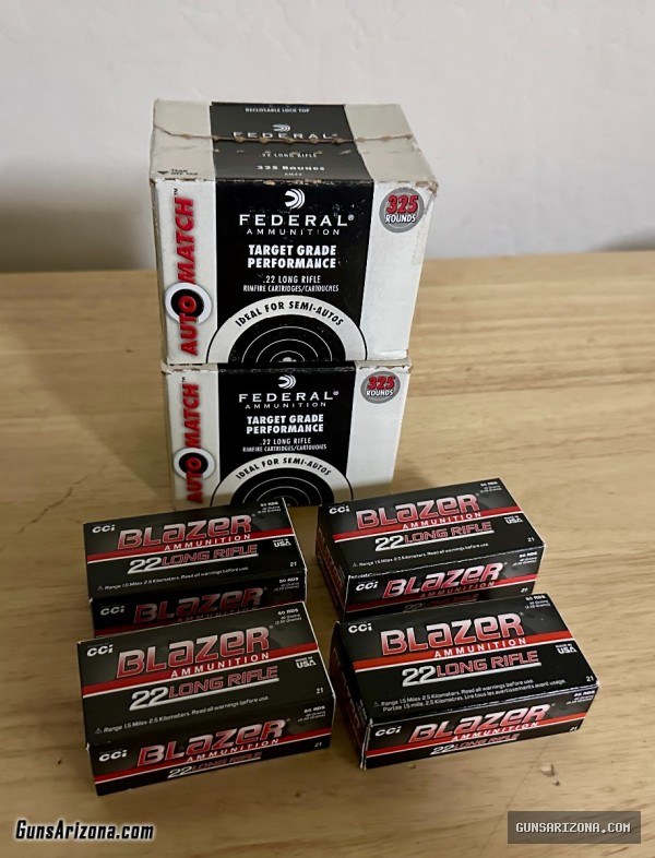 Rimfire Ammo 22lr - CCI / SK / Federal