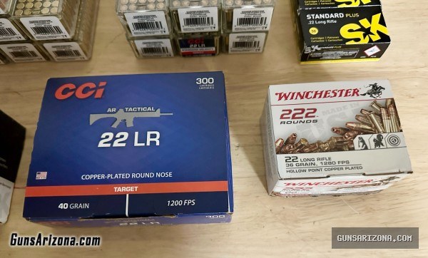 Rimfire Ammo 22lr - CCI / SK / Federal
