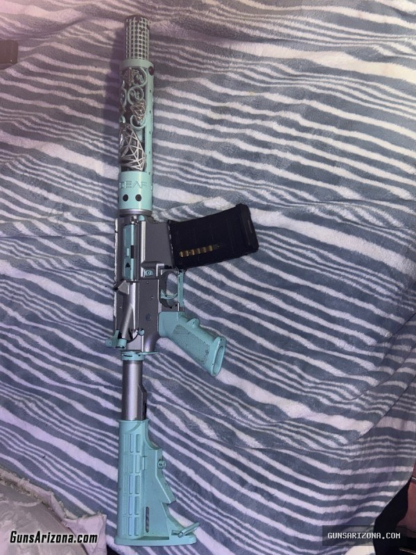 Daniel defense upper, Anderson lower hybrid custom good for both 223/5.56