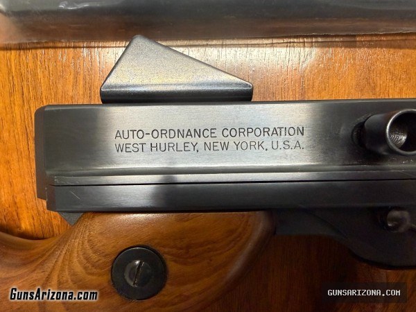 Rare Pre-1986 Transferable Auto-Ordnance West Hurley M1A1 Thompson Submachine Gun – Serial M59*A