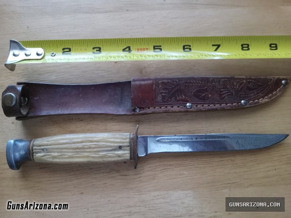 Vintage usa ka-bar hunting knife