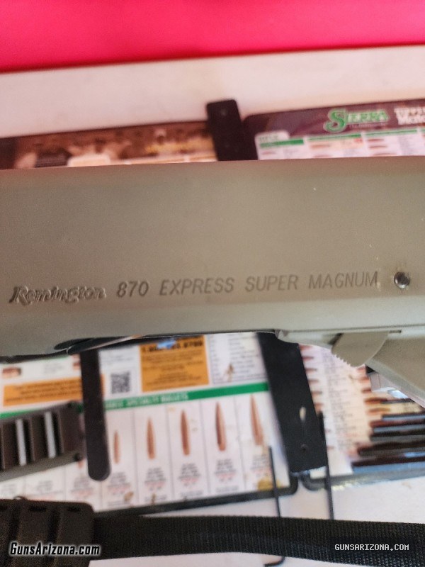 Remington 870 Express Super Mag Turkey 2 3/4 - 3 1/2 inch 12 guage.