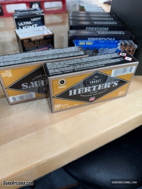 Ammo Sale .380 Auto and .38 Special
