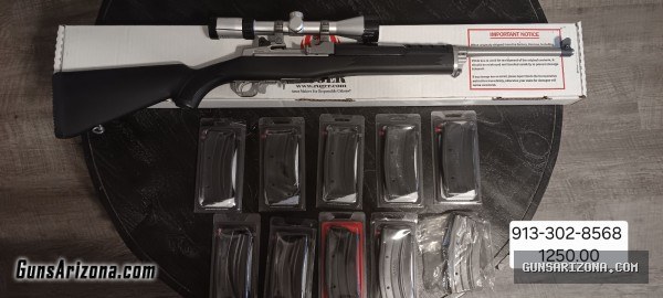 Ruger mini 30 with ammo