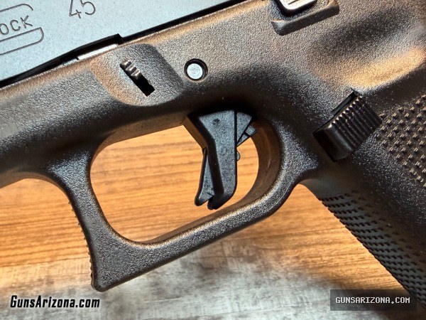 Glock 45 GEN5 LE/Police trade-in w/ Radian Ramjet Afterburner + new flat trigger assembly