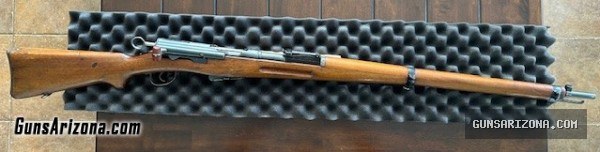 Swiss Schmidt Rubin 1896/11 Straight Pull Bolt Action Rifle 7.5x55 Swiss