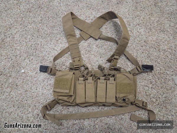D3CRX Chest Rig, Coyote Brown - Haley Strategic