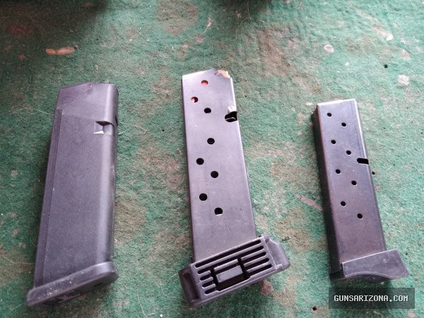 Pistol magazines