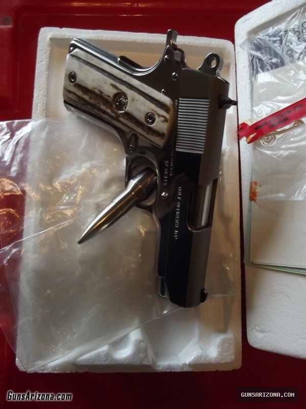 Colt Officer Model 1911 Bright Stainless