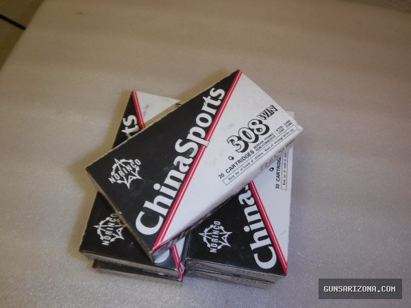 .308 ammo Norinco China Sport