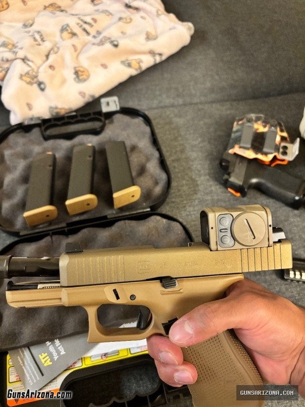 FDE Glock 45 Gen 5/Aimpoint ACRO