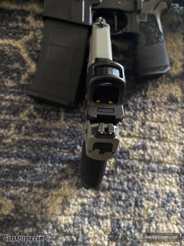 S&W mp 2.0 bull shark edition holosun and tlr7x