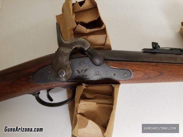 1861-1863 Springfield musket .58 caliber rifle