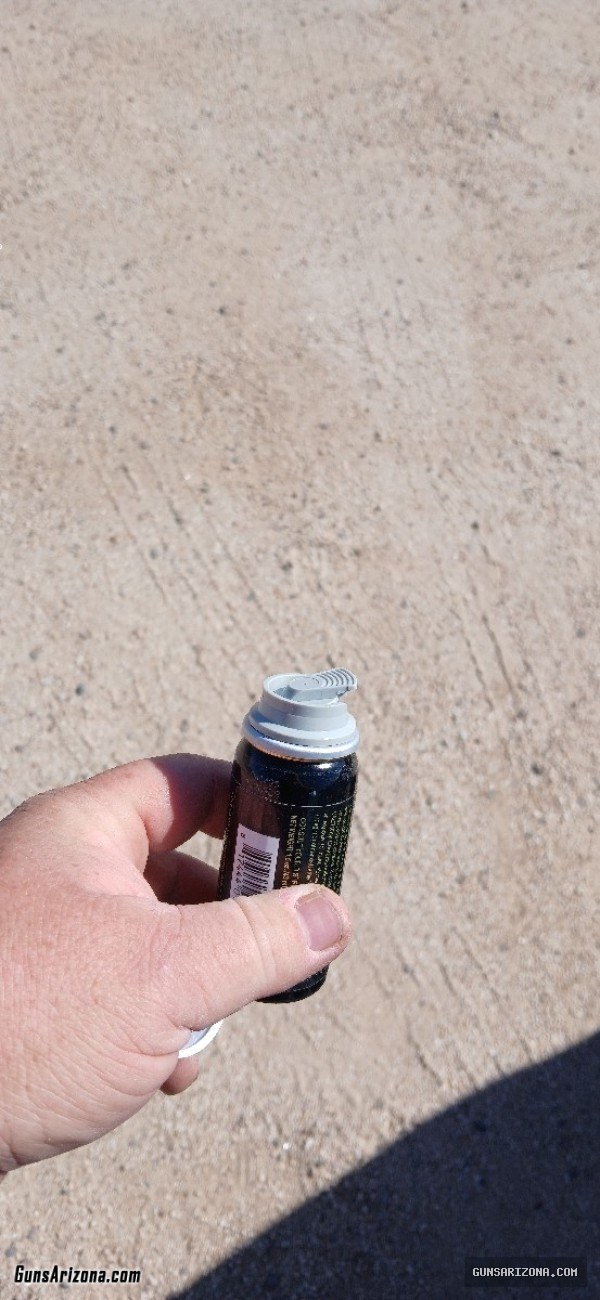 Pepper fog grenades