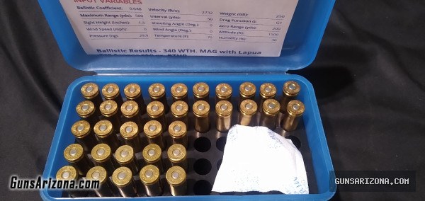 PRICE REDUCED Weatherby Mk V LH .340 Weatherby Magnum