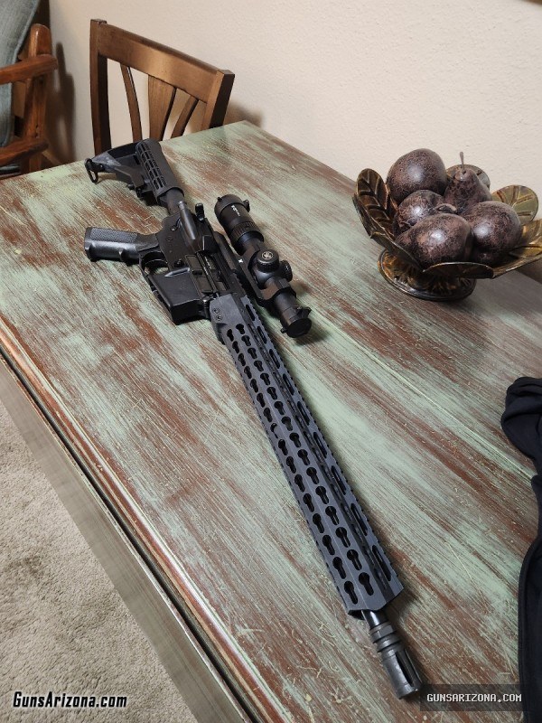 Palmetto State Armory AR-15 with Vortex strike eagle 1×8
