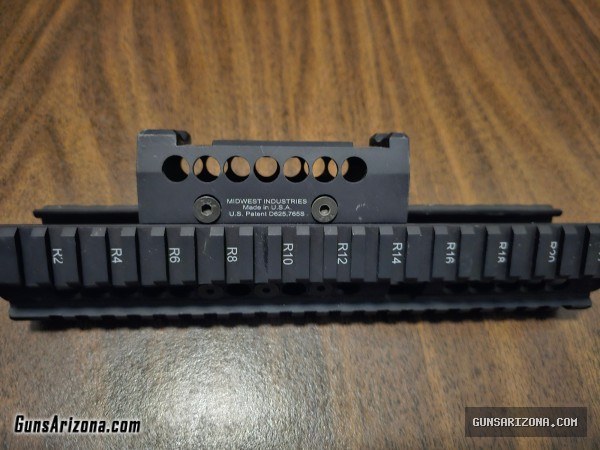 Midwest Industries 2-Piece Extended AK-47 Picatinny Handguard